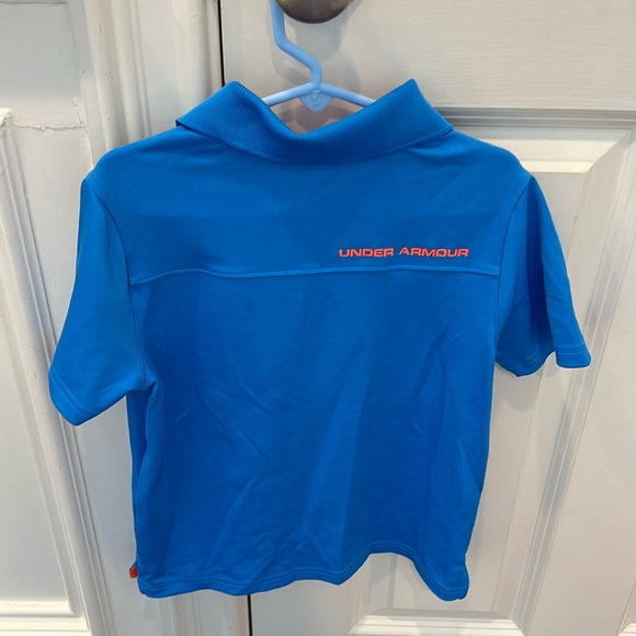 Under armor polo loose style size, YXS great condition - Picture 5 of 5